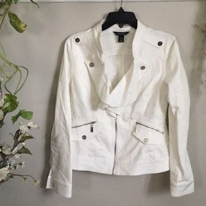 White House Black Market Zipper Jacket